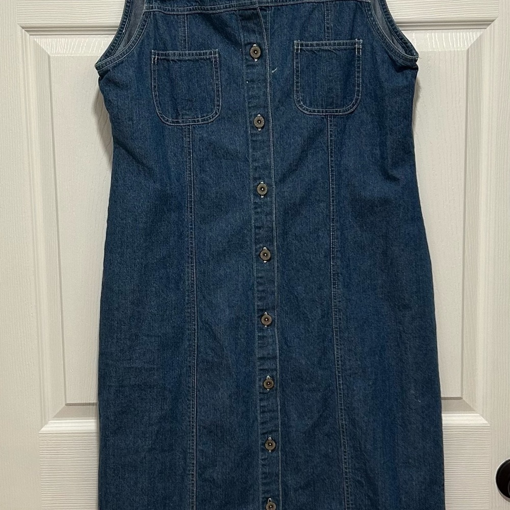 Genuine Sonoma Company Sleeveless Denim Dress